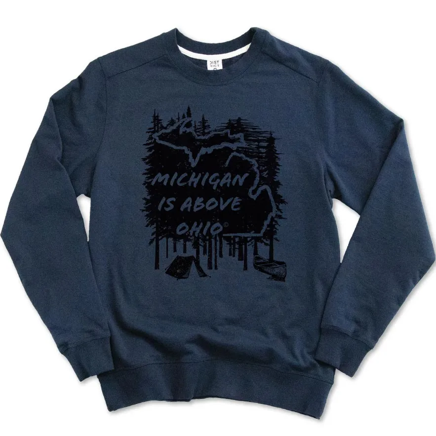 Michigan Above Sweatshirt