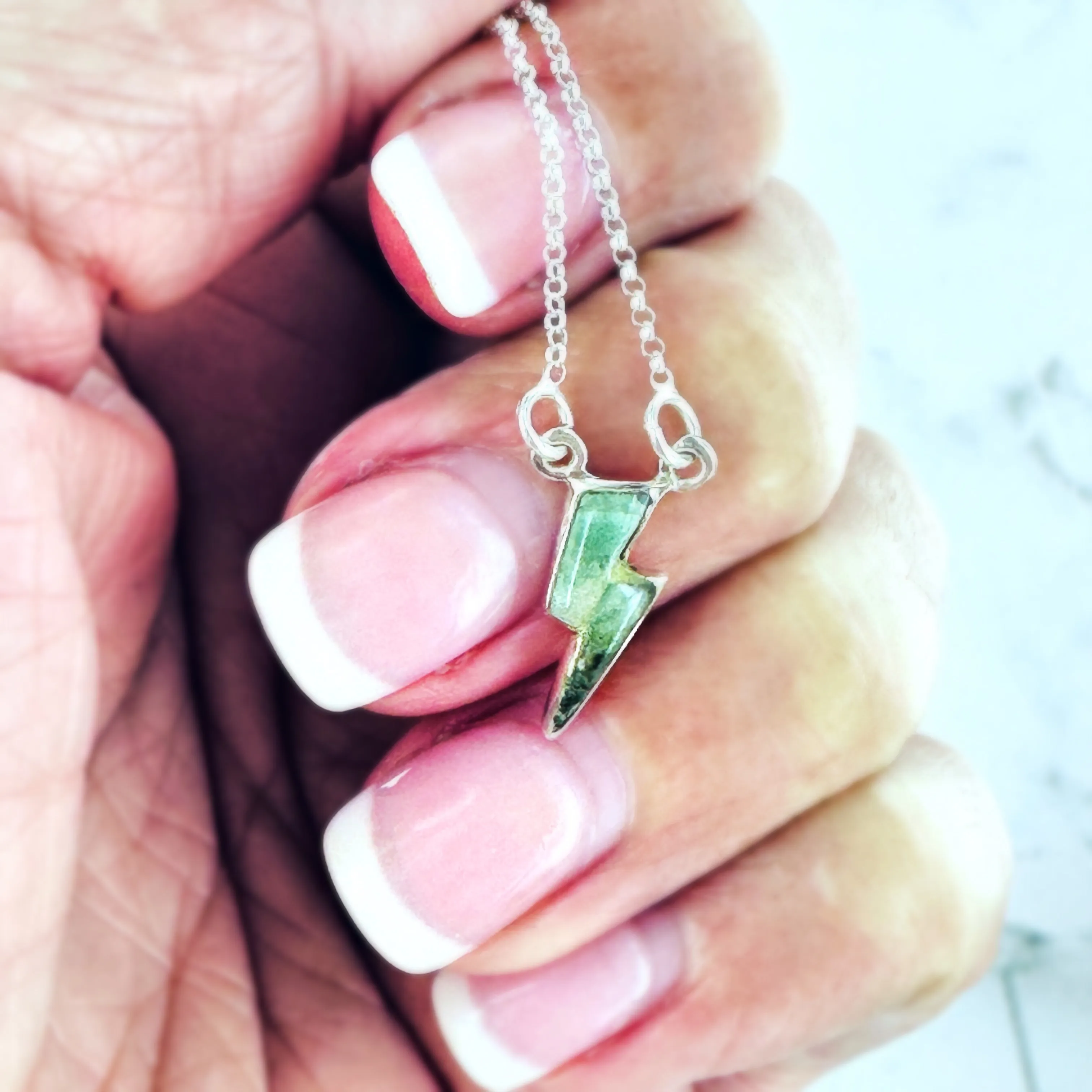 Mini Lightning Bolt Necklace