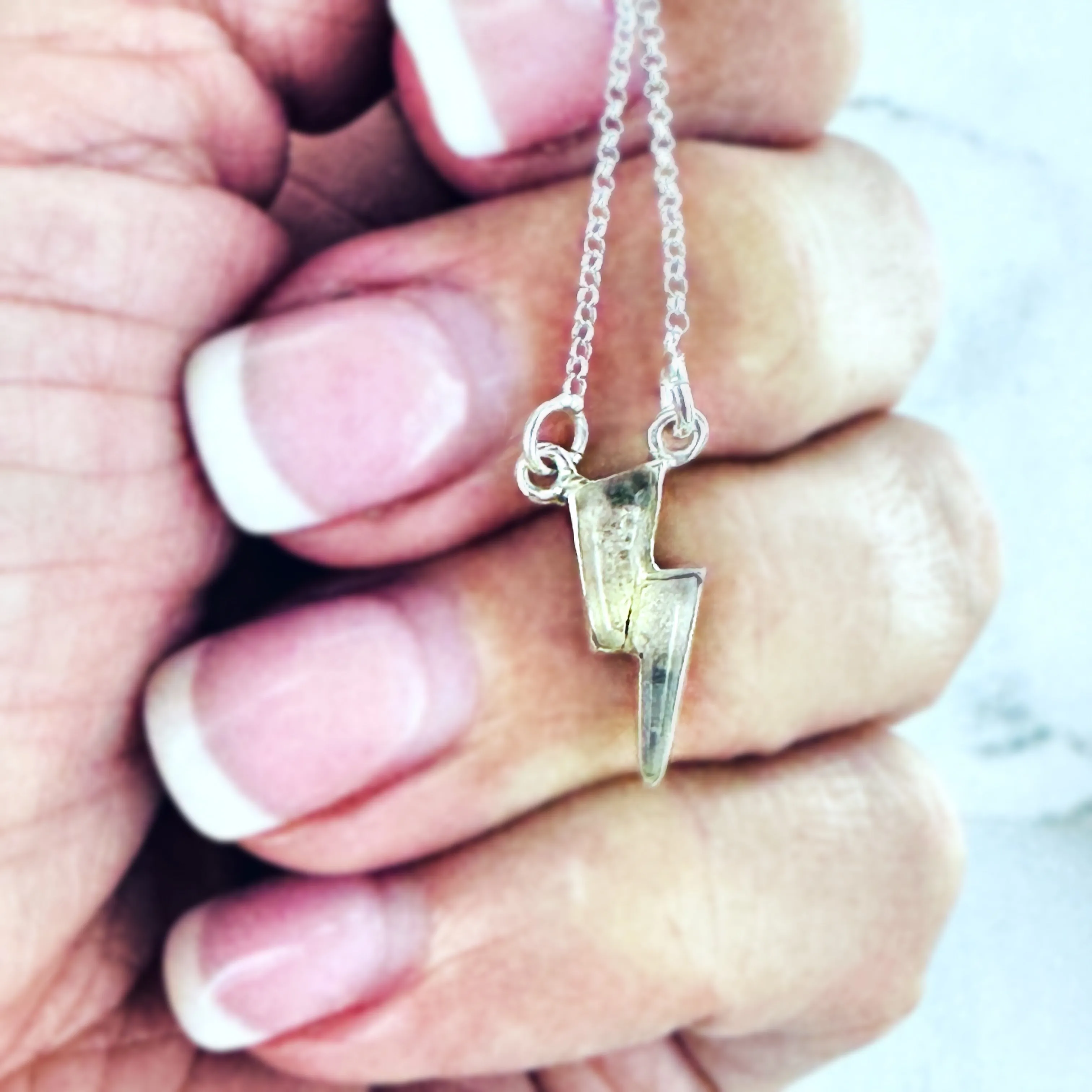 Mini Lightning Bolt Necklace