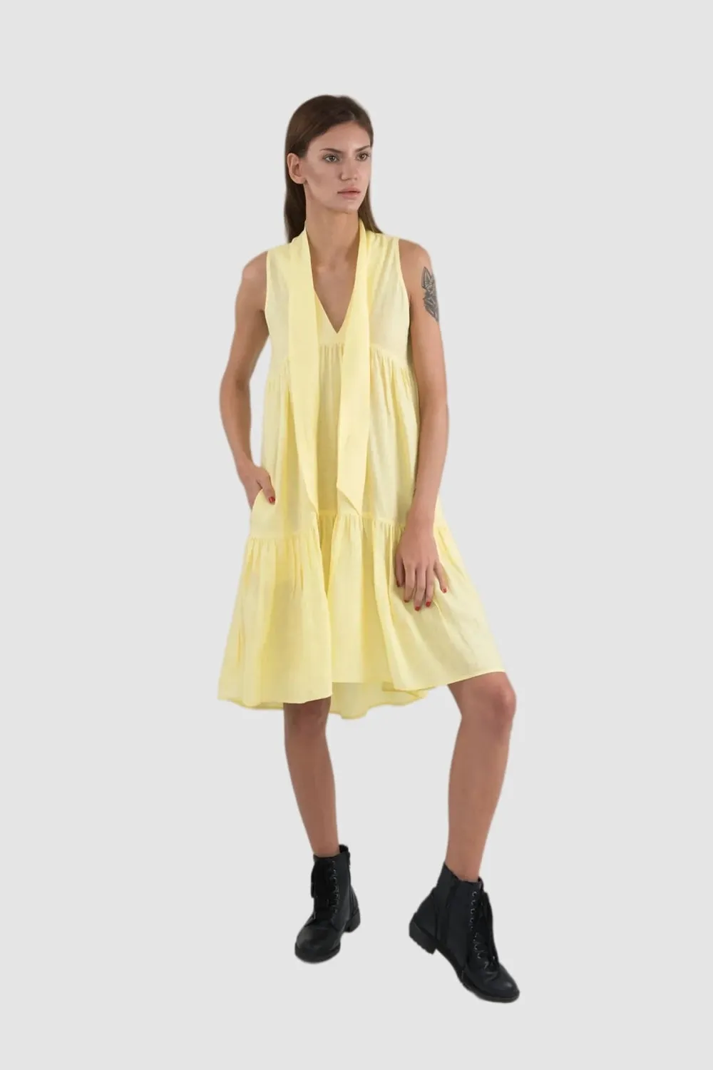 Mir Yellow Dress