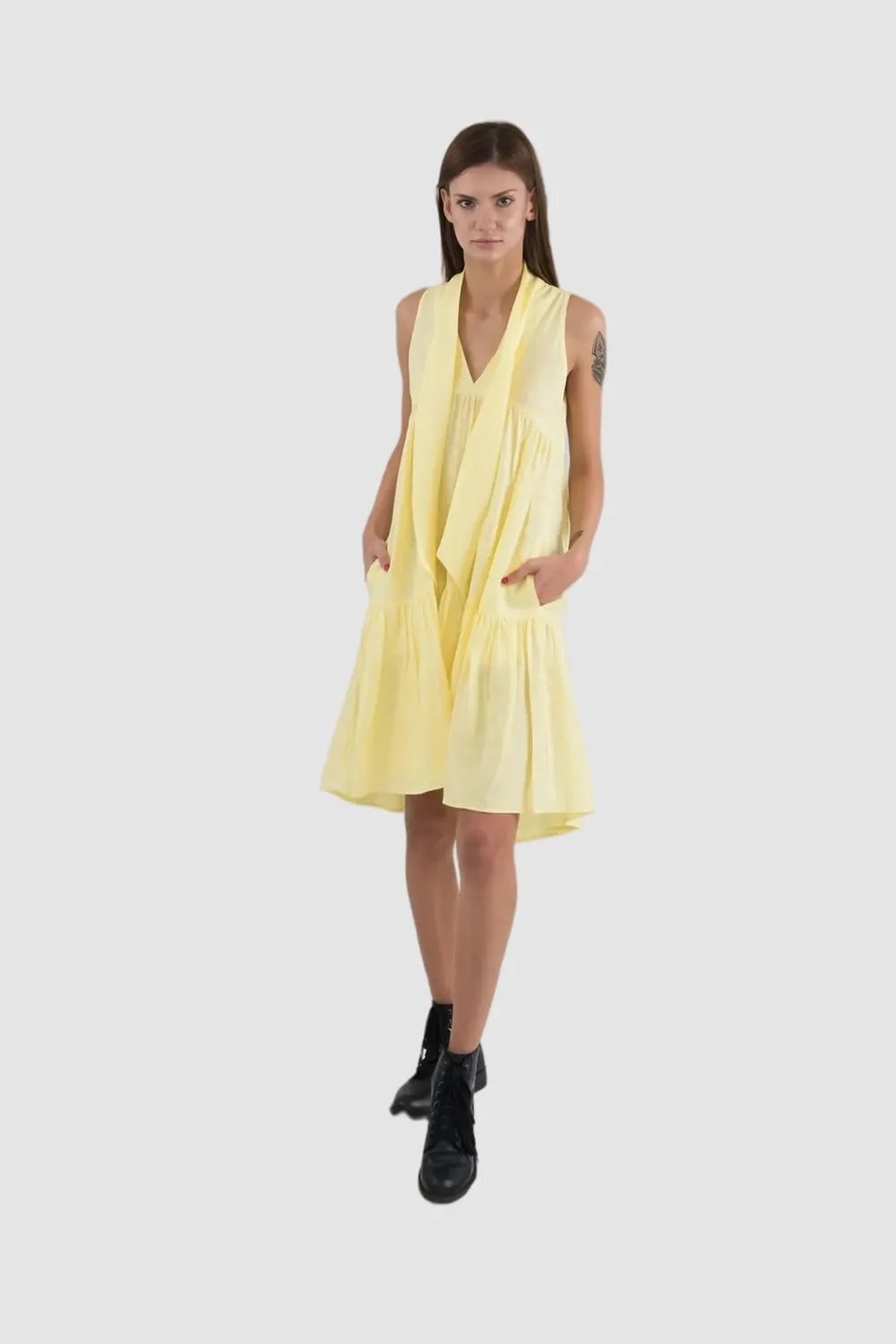 Mir Yellow Dress