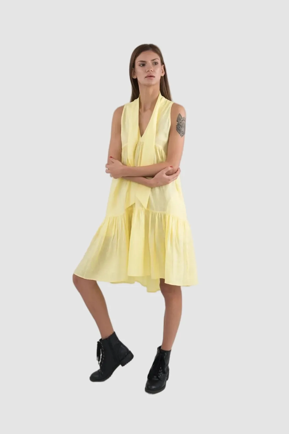 Mir Yellow Dress