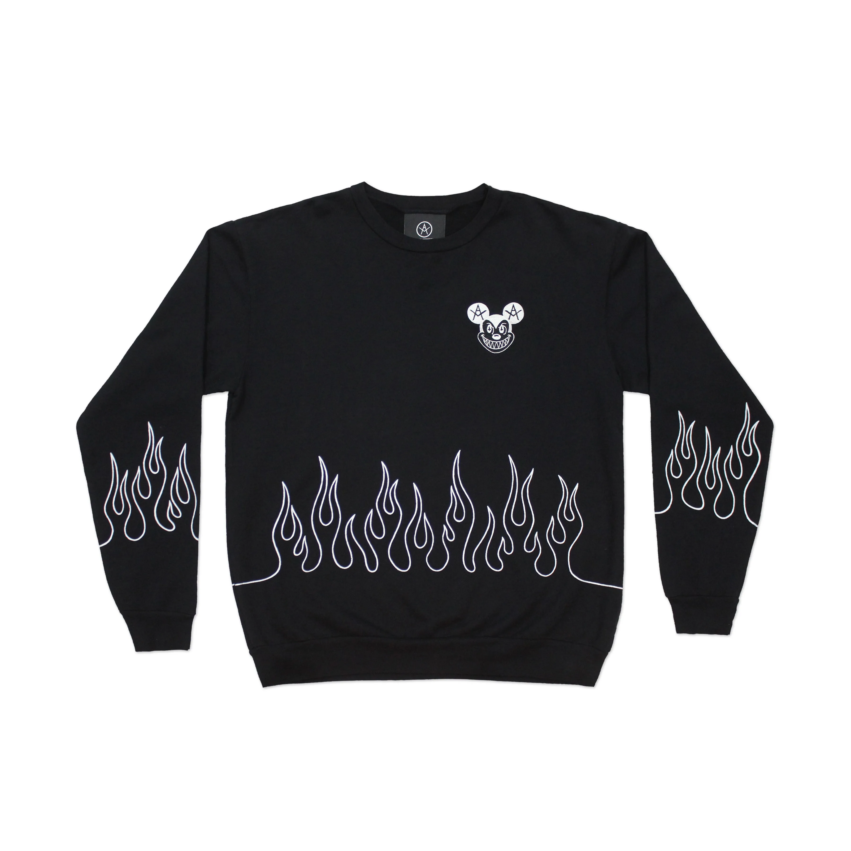 MISCHIEF FIRE CREW NECK FLEECE