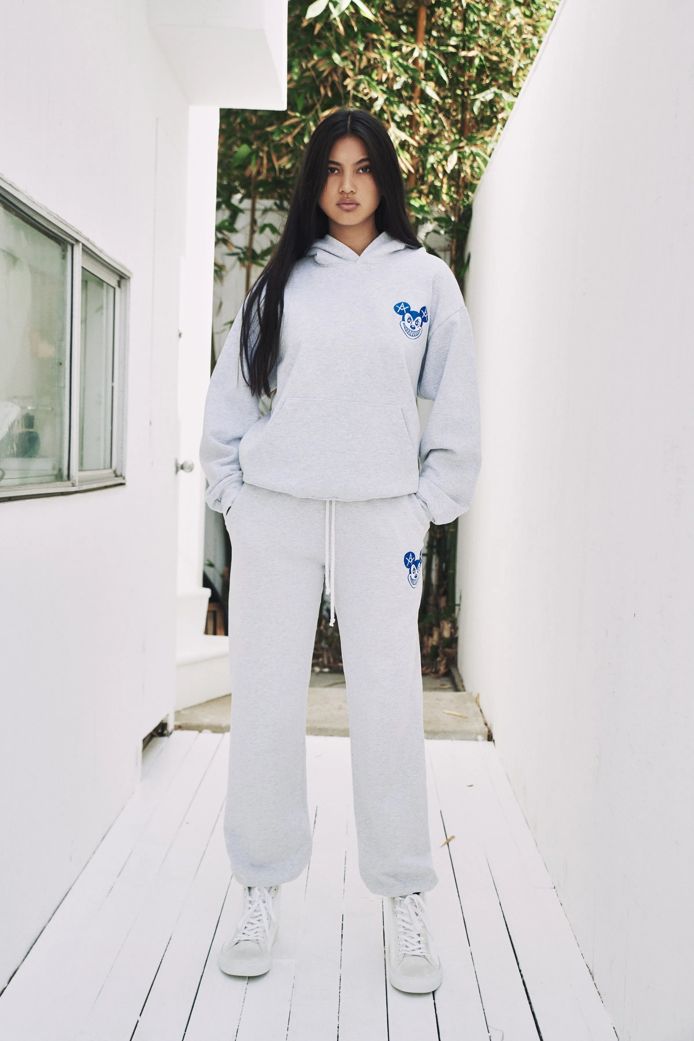 MISCHIEF HOODED FLEECE