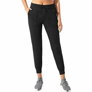 MONDETTA Womens Black Everyday Active Jogger Pants