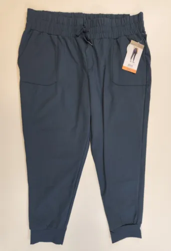 MONDETTA Womens Black Everyday Active Jogger Pants