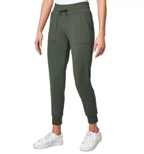 MONDETTA Womens Black Everyday Active Jogger Pants