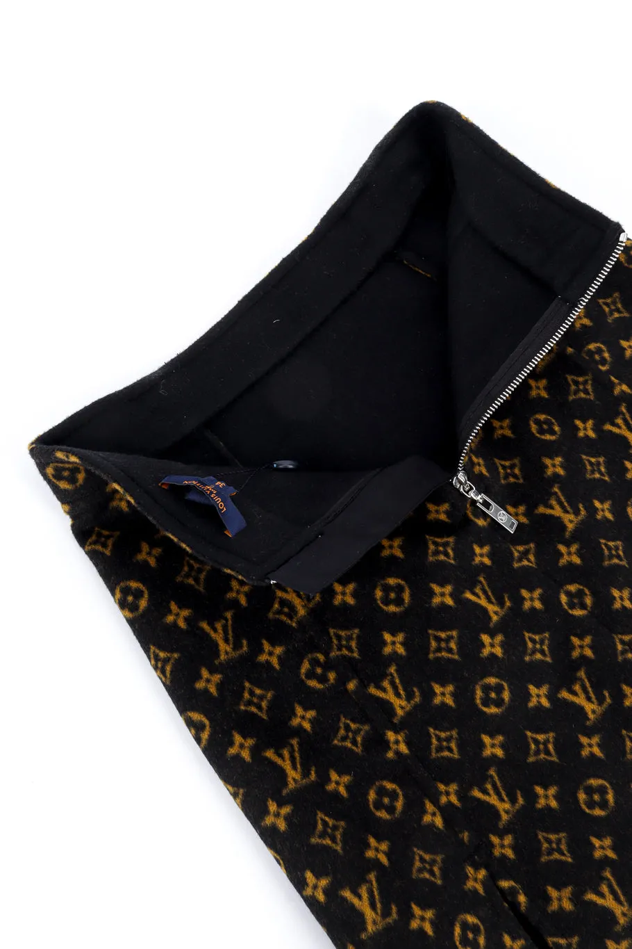 Monogram Slits Skirt