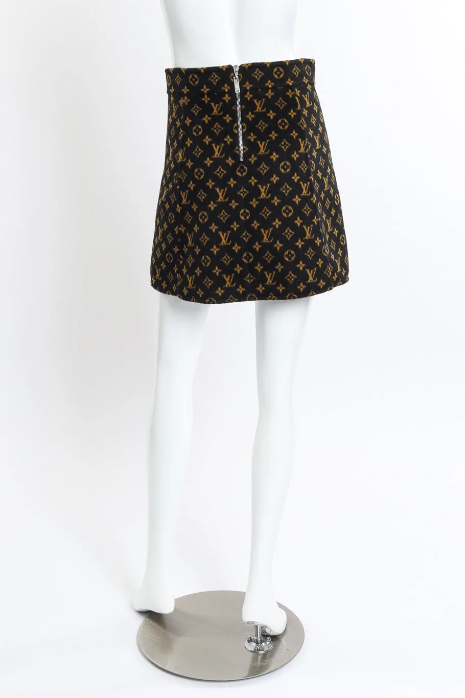 Monogram Slits Skirt