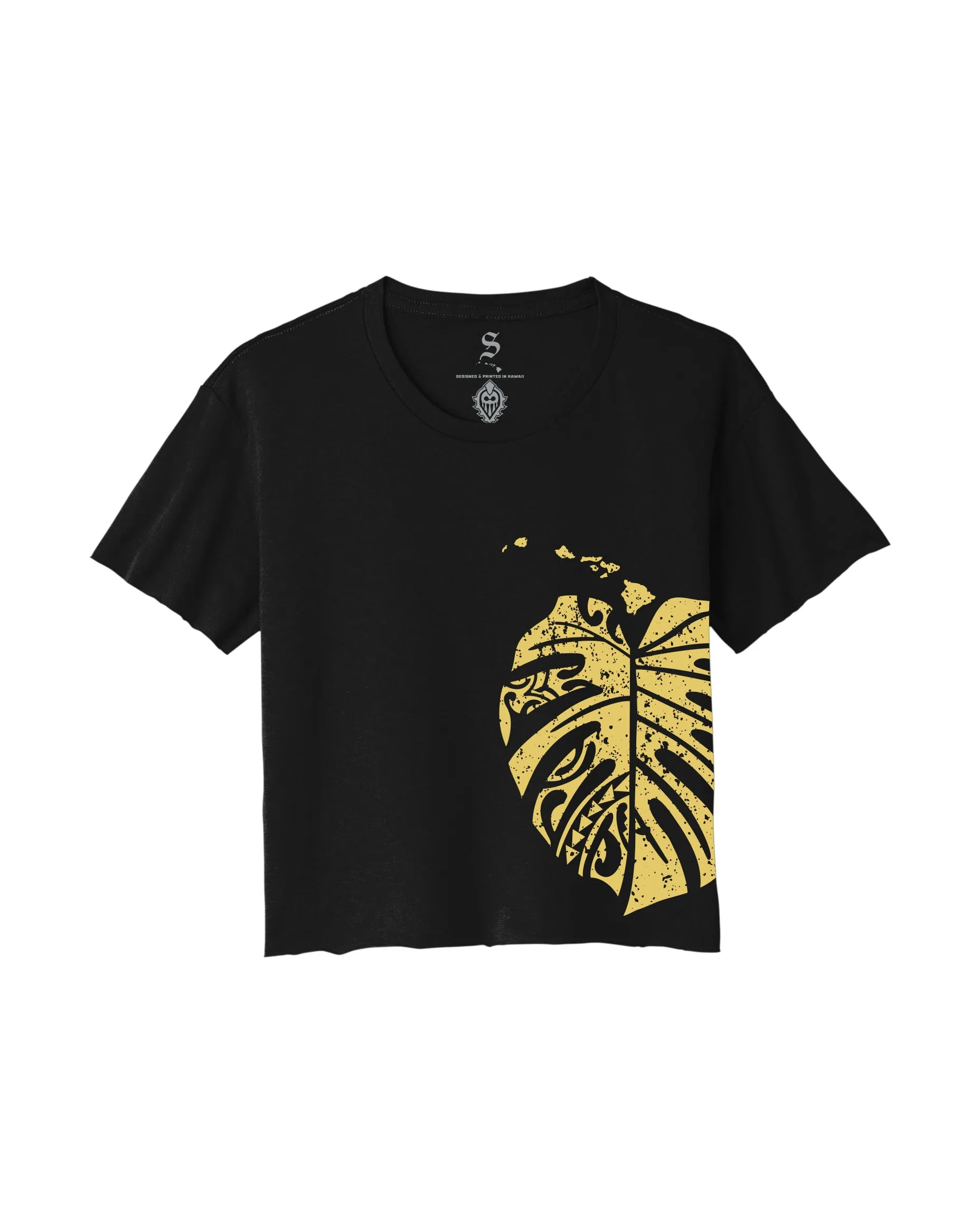 Monstera Cali Crop Top