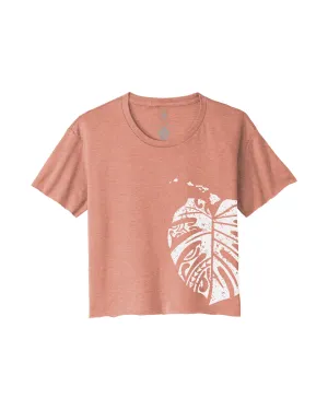 Monstera Cali Crop Top