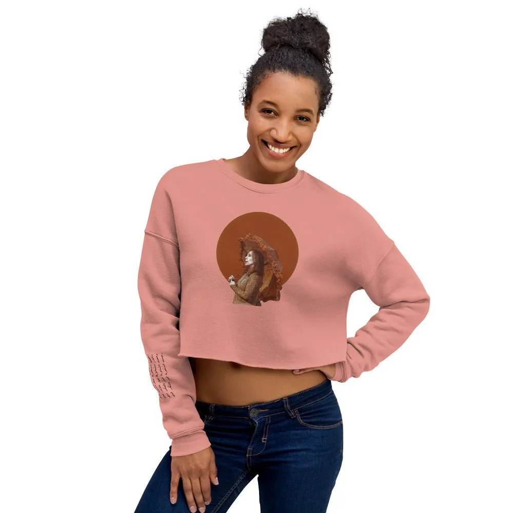 MOON NEIGHBOR Women's Crop Sweatshirt
