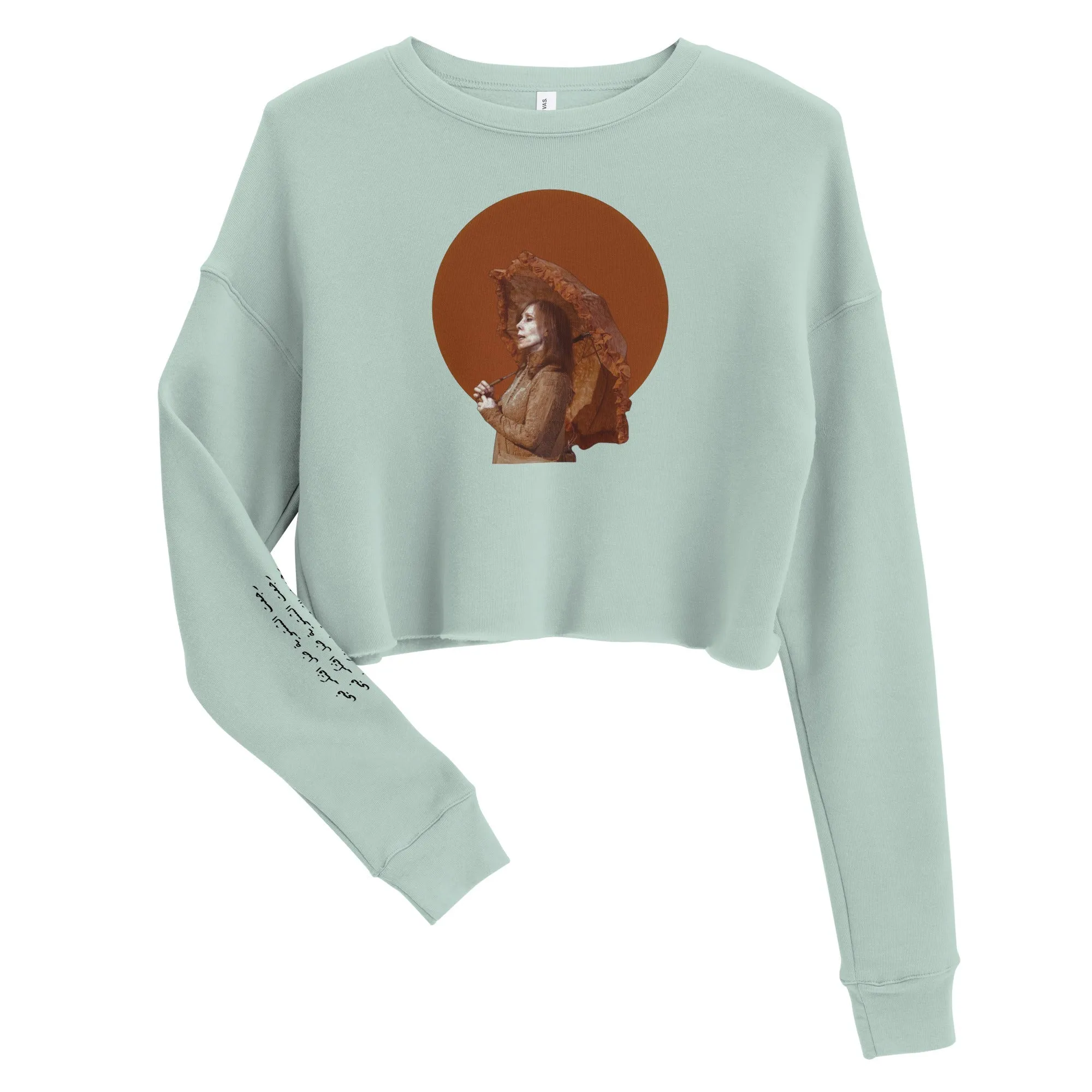 MOON NEIGHBOR Women's Crop Sweatshirt