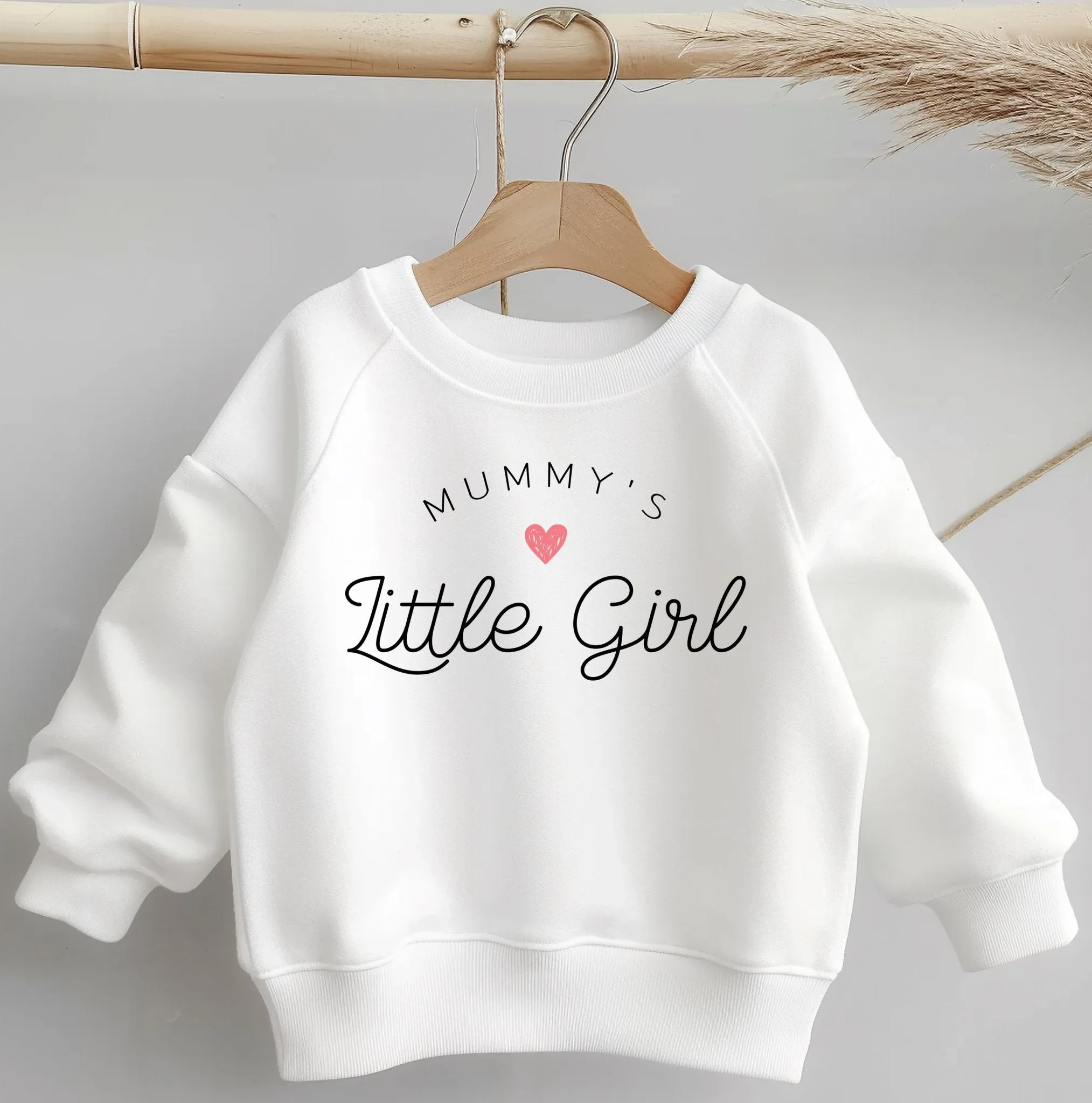 Mummy's Little Girl Toddler & Kids Sweatshirt