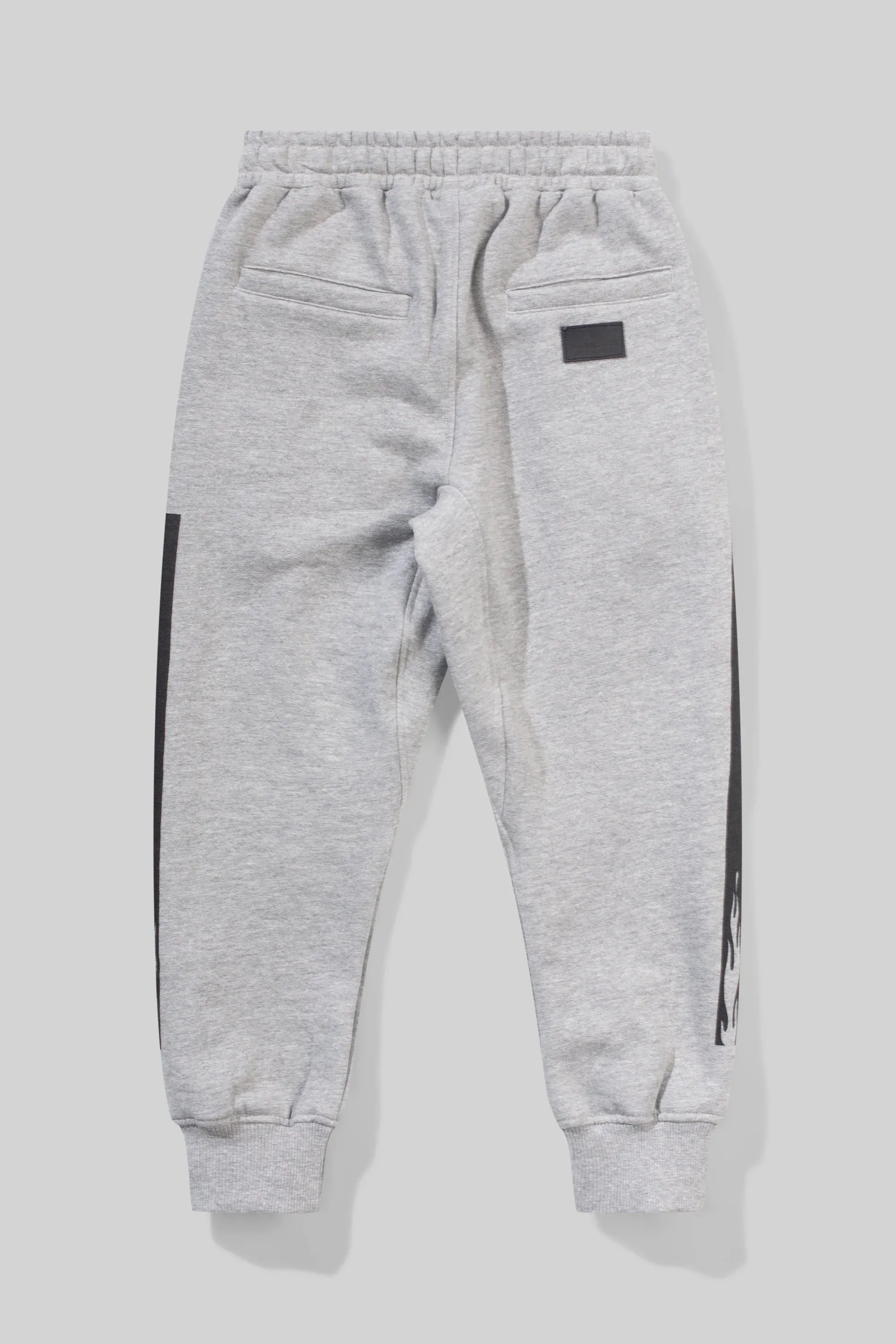 munstrkids- 2 FLAMES PANT (grey marle)