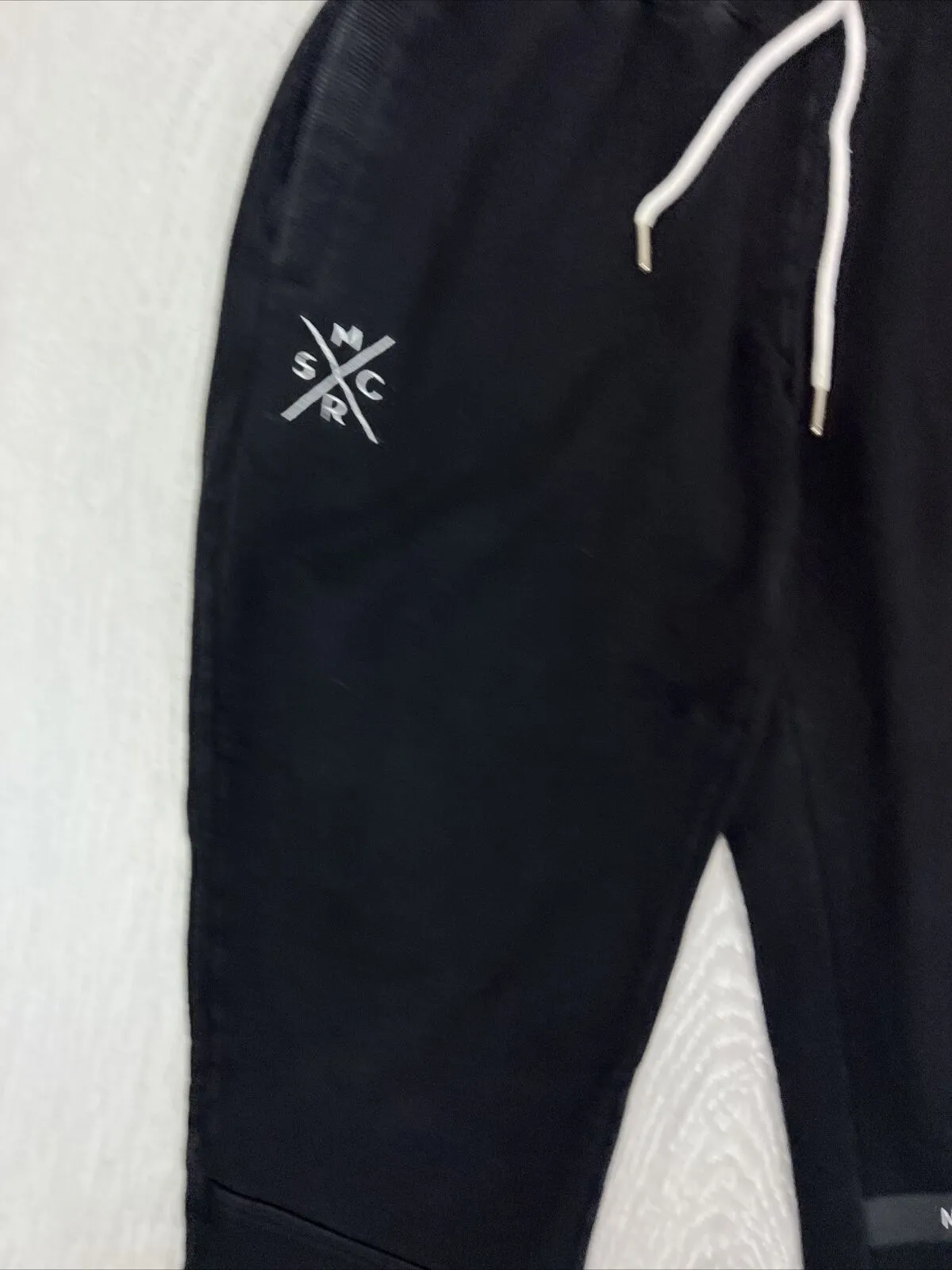 Muscle Republic Womens Black Jogger Trackies Size Small