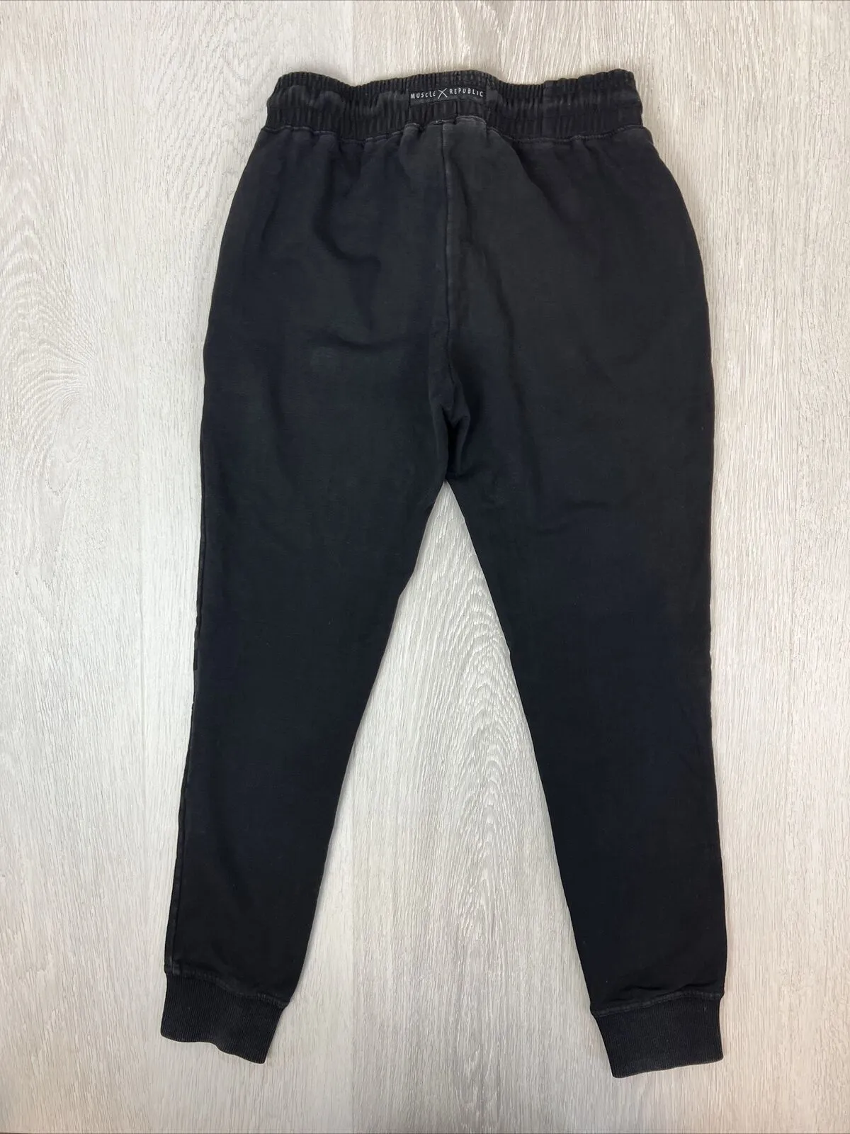 Muscle Republic Womens Black Jogger Trackies Size Small