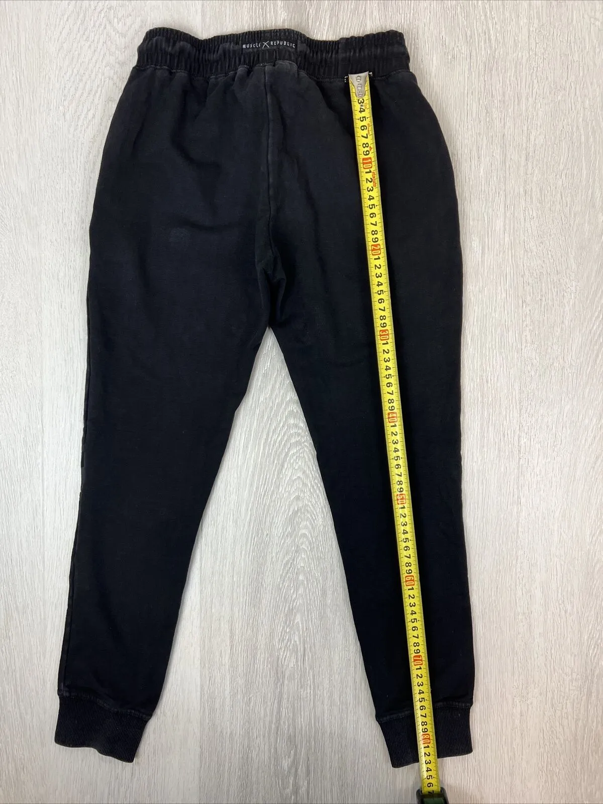 Muscle Republic Womens Black Jogger Trackies Size Small