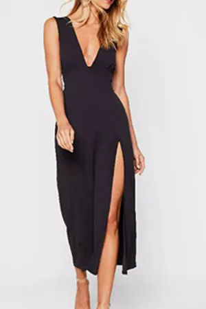 Naousa Black Dress