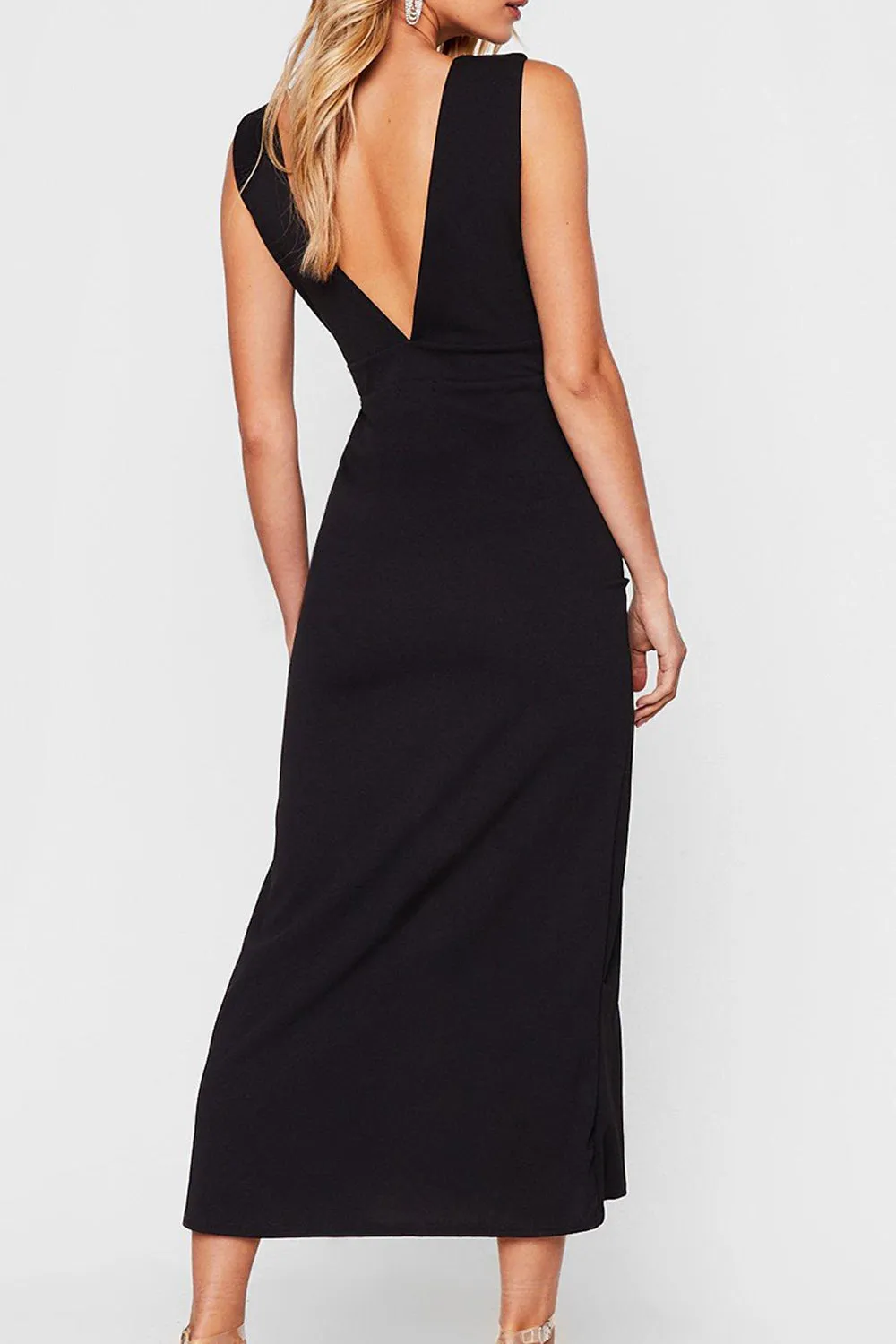 Naousa Black Dress