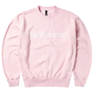 No Problemo Sweat Shirt Pale Pink