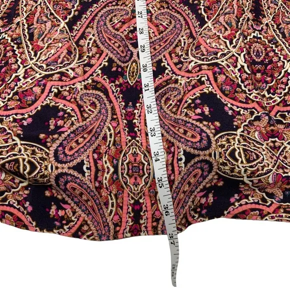 NWT Anthropologie MAEVE Milou‎ Smocked Dress Paisley Leopard Print XSmall