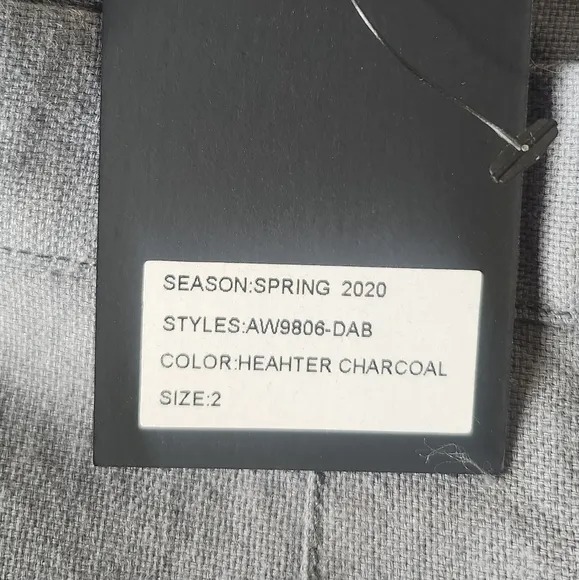NWT ATM Anthony Thomas Melilo women's heather charcoal cotton mini skirt Size 2
