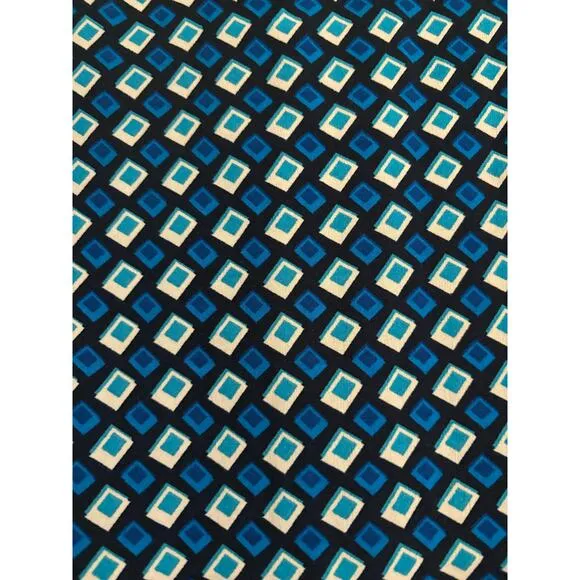 NWT Band of the Free Colette Teal Diamond Mosiac mini Skirt Sz L