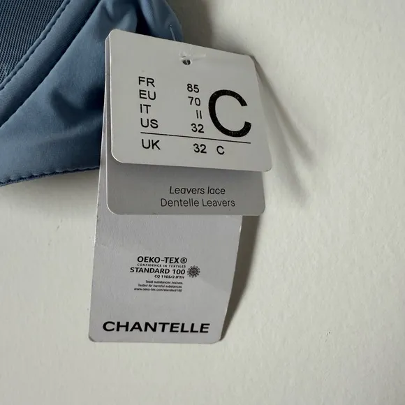 NWT Chantelle Orangerie Dream Lace Contour Plunge T Shirt Bra Size 32 C