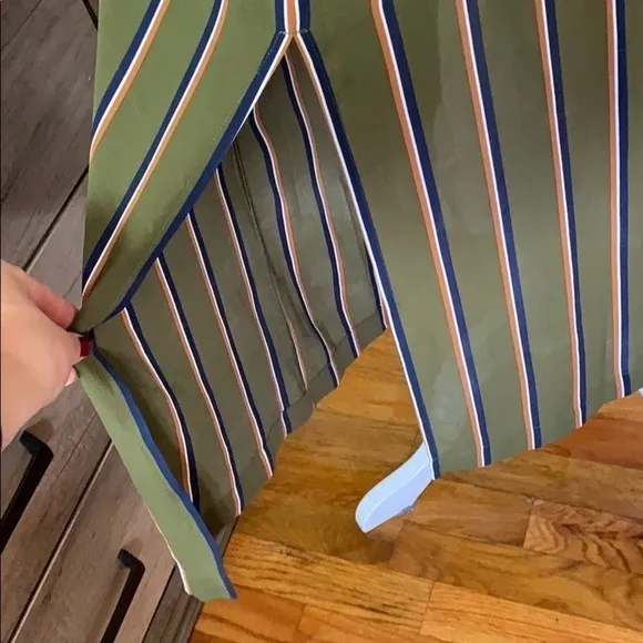 nwt // j.o.a  striped skirt