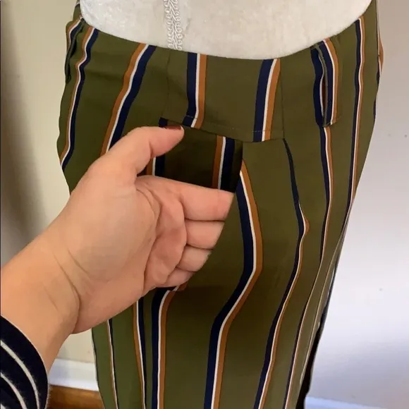 nwt // j.o.a  striped skirt