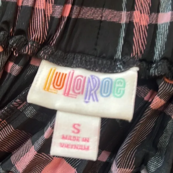 NWT Plaid pleated maxi skirt