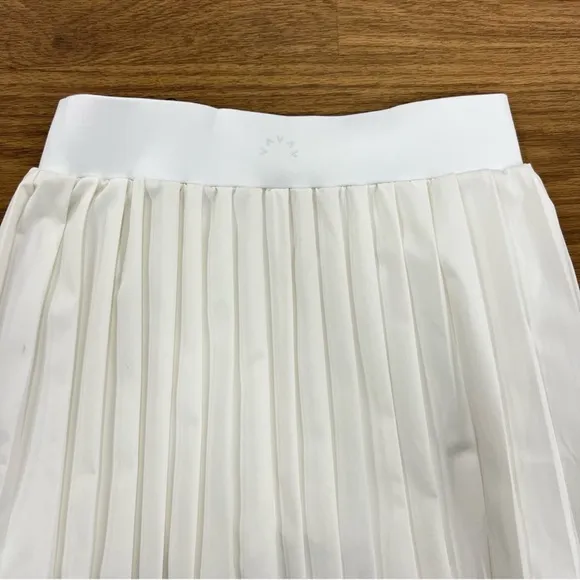 NWT Varley Newman High Rise Skort 14.5 In White