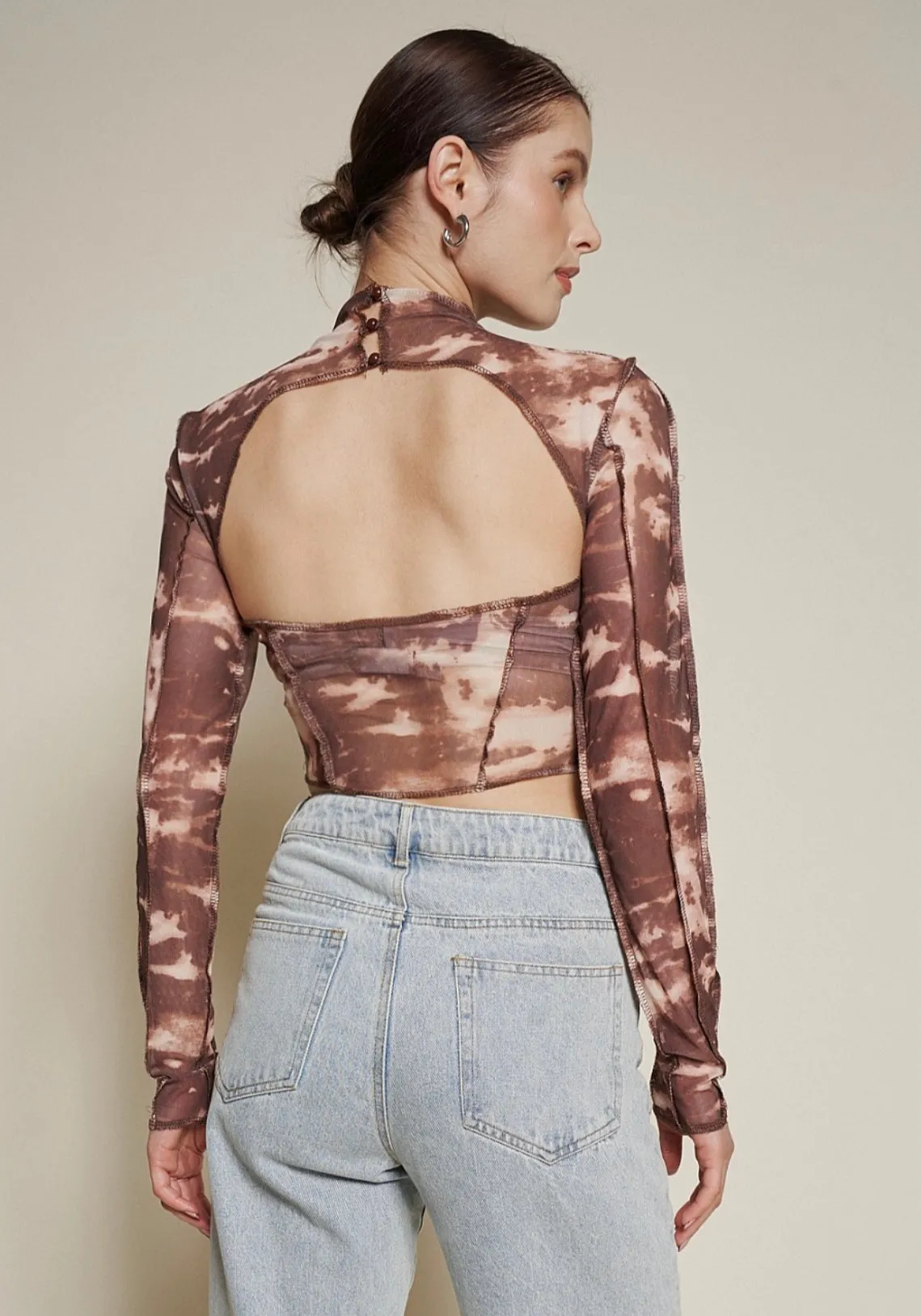 Off The Grid Mesh Top