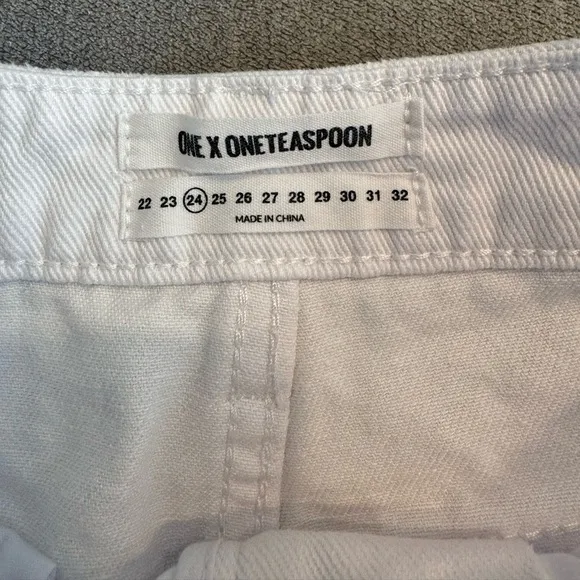 One Teaspoon 2020 High Waist Mini Skirt