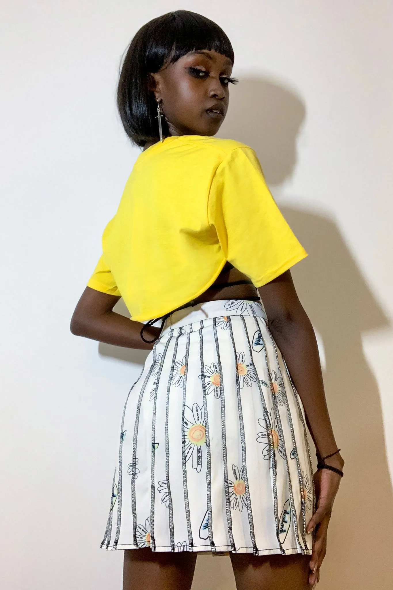 Oopsie Daisy Pleated Skirt