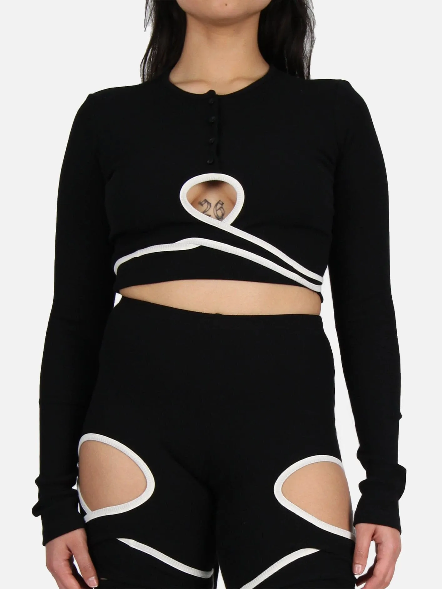 Otto Lounge Wrap Loop Top