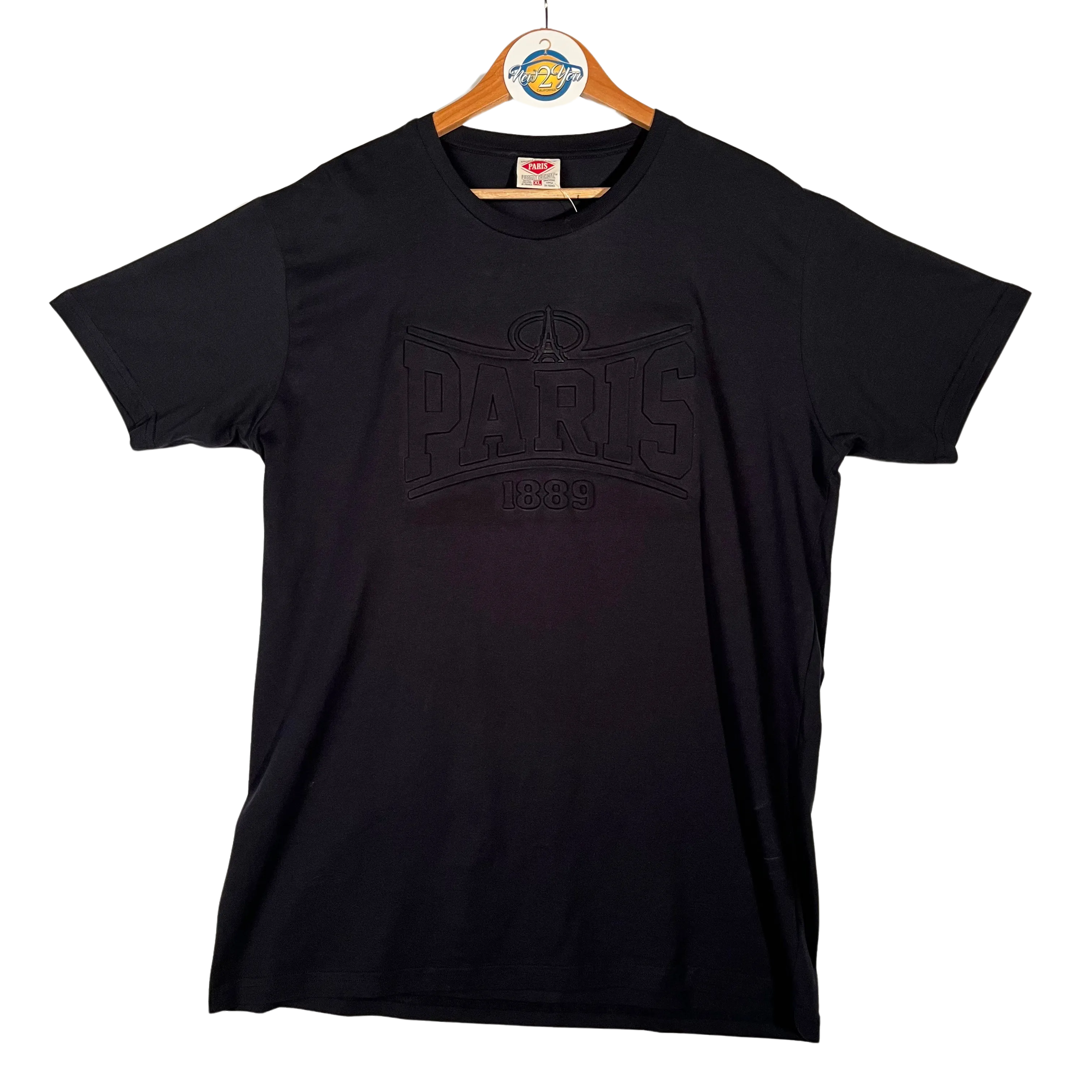 Paris 1889 France Authentique Graphic Crew-neck