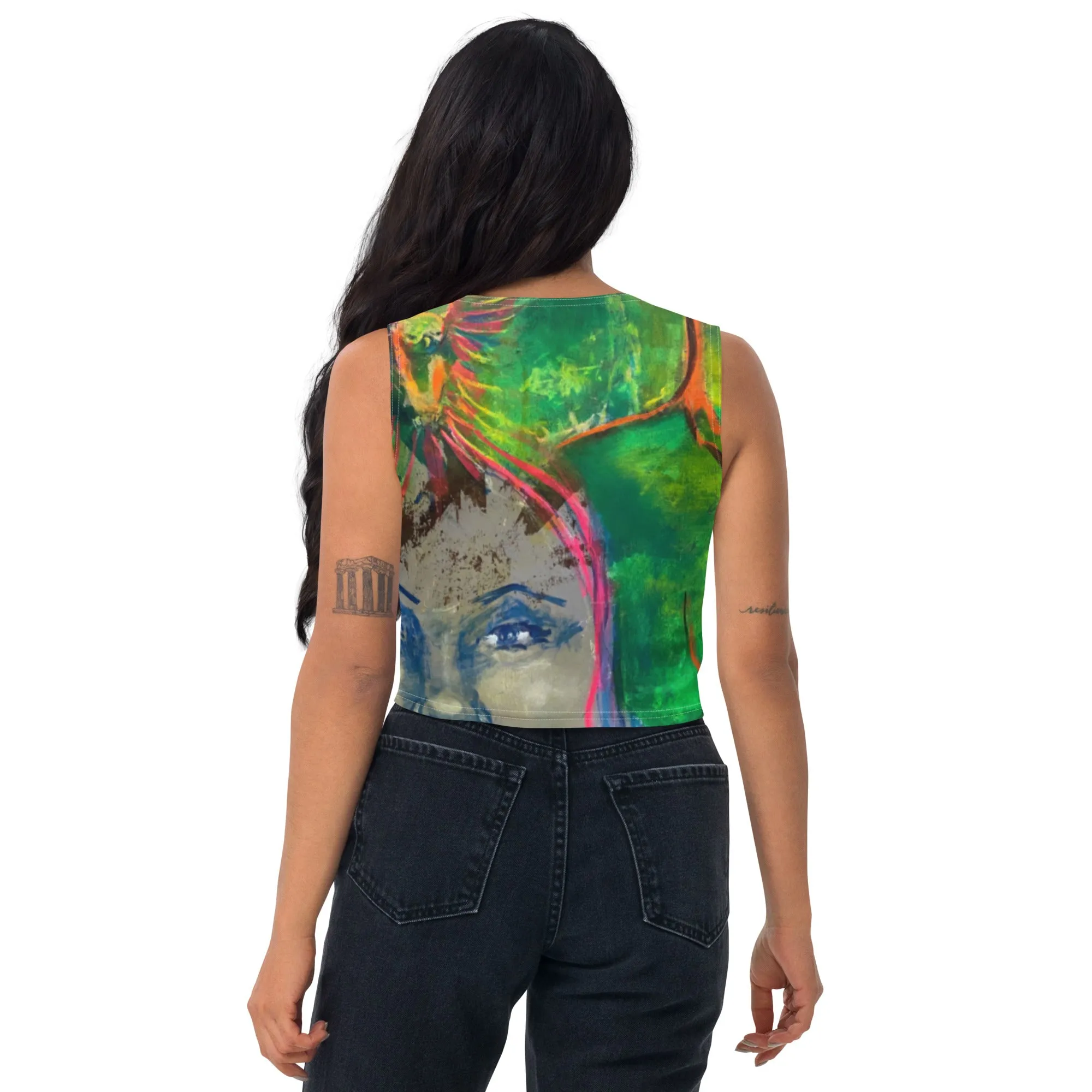 Parrot Crop Top by Guillo Pérez 3