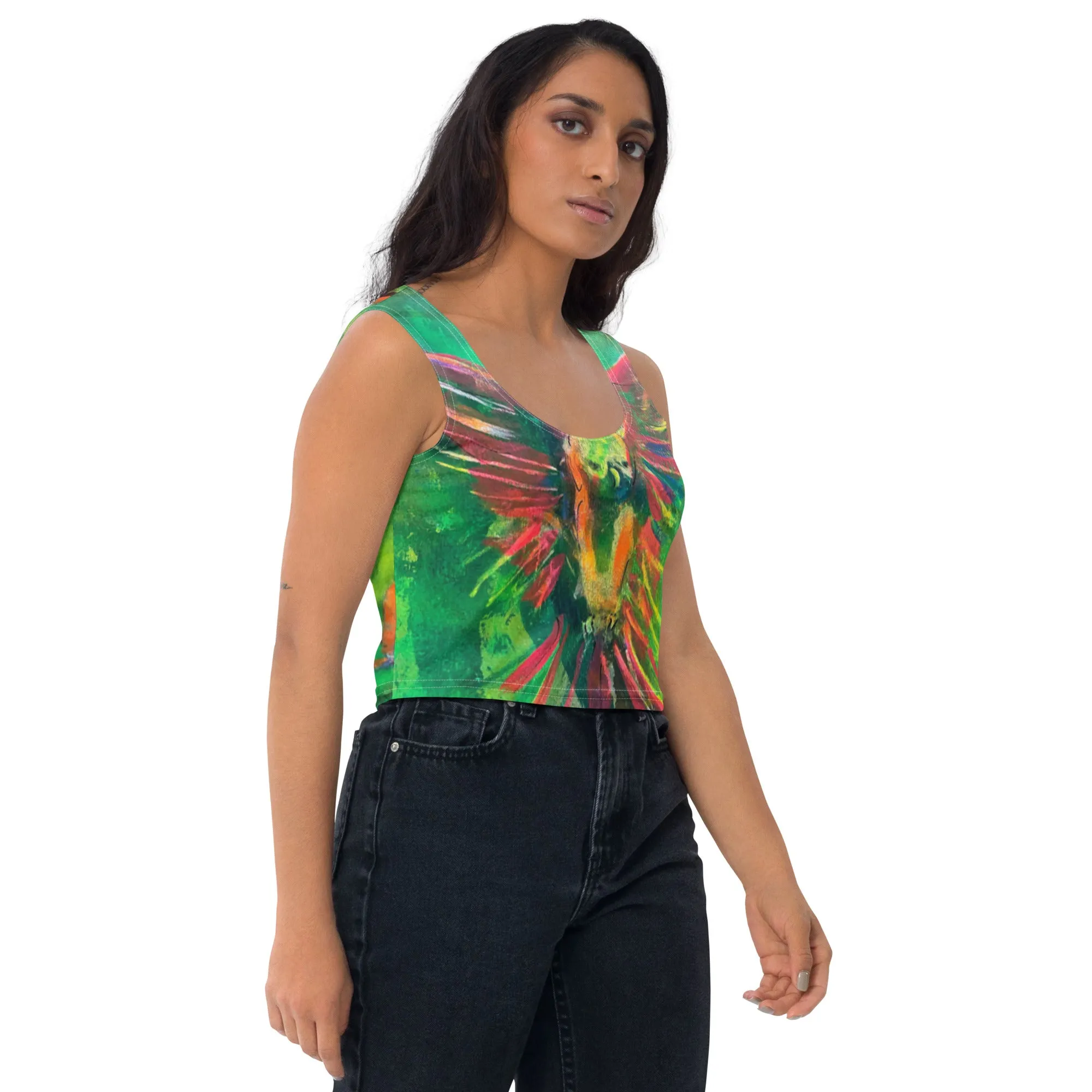 Parrot Crop Top by Guillo Pérez 3