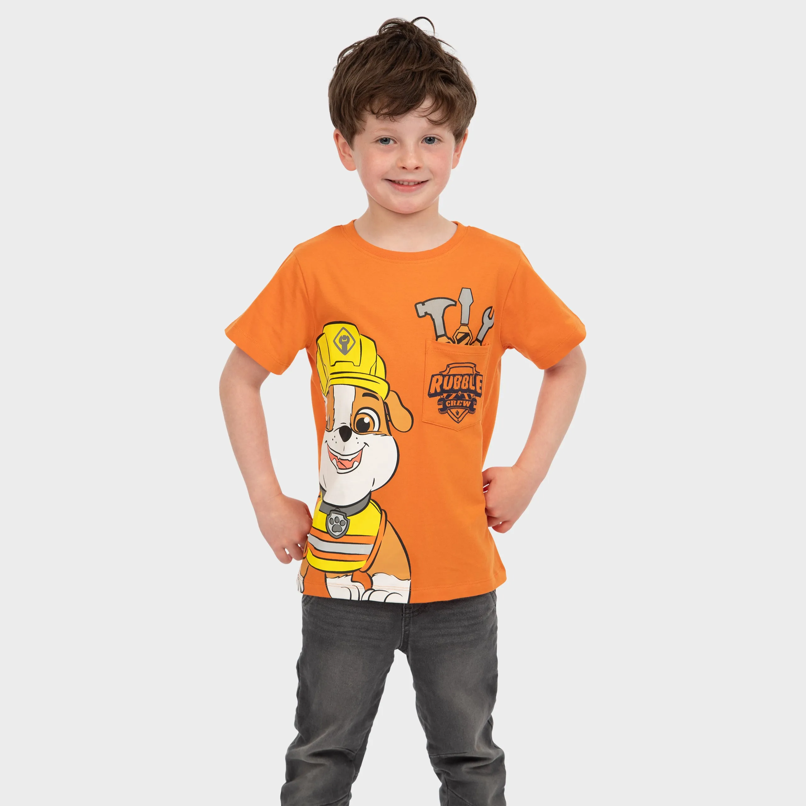 Paw Patrol T-shirt – Rubble and Crew