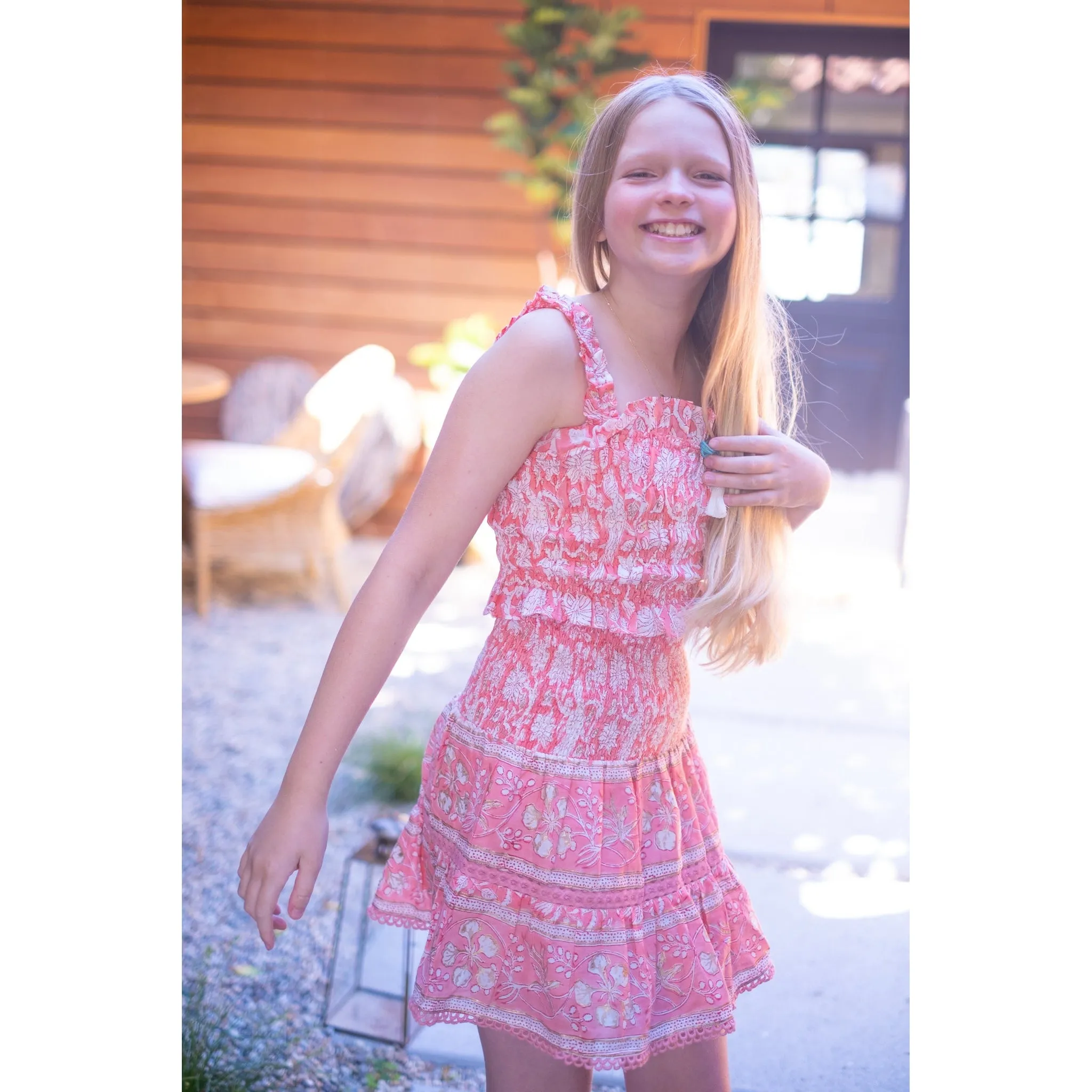 Peach Mandy Skirt