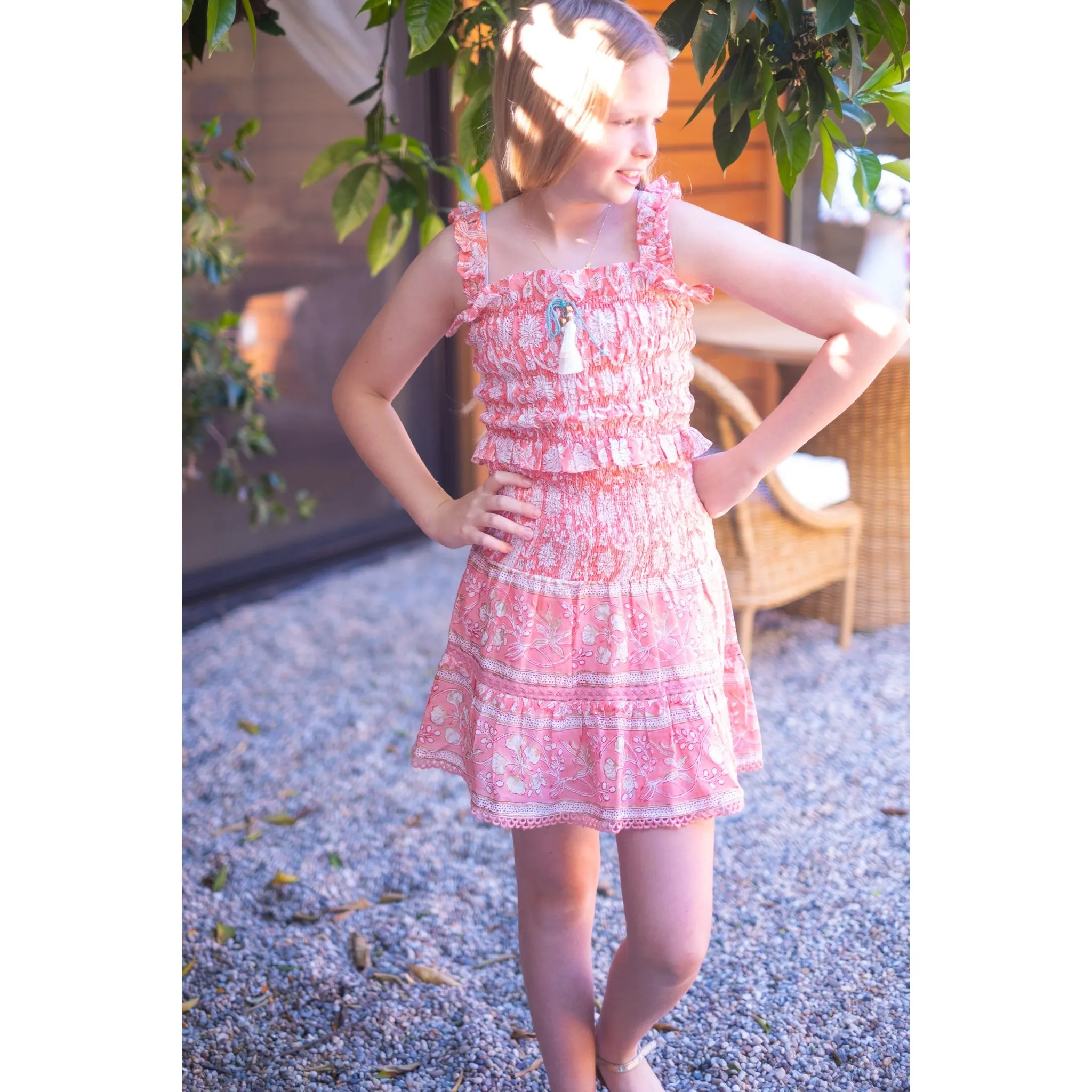 Peach Mandy Skirt