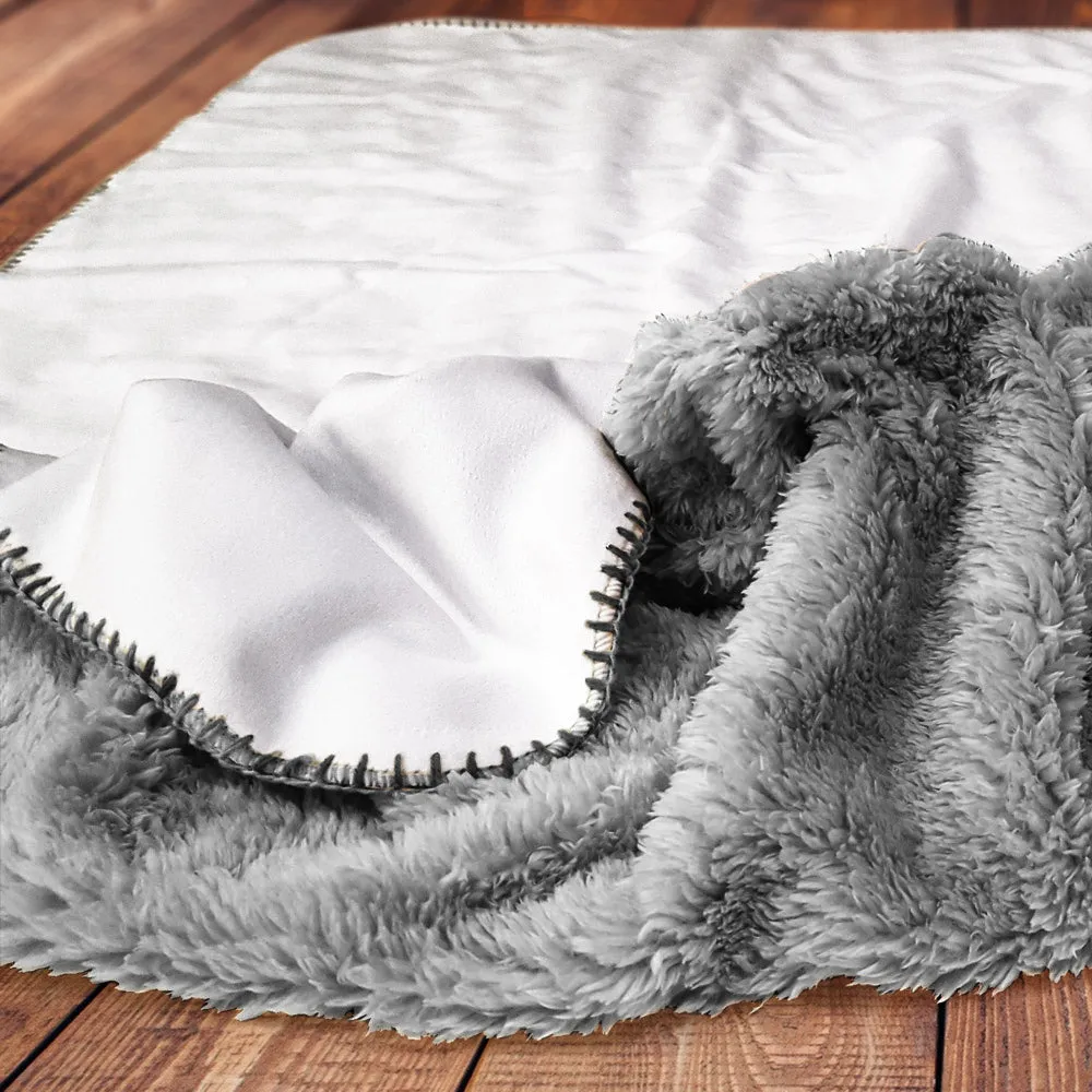 PERSONALIZED SPARTAN HEAD BLANKET
