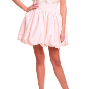 PETERSYN LENNON MINI SKIRT Pink FUCSH Small NWT NEW REG $279