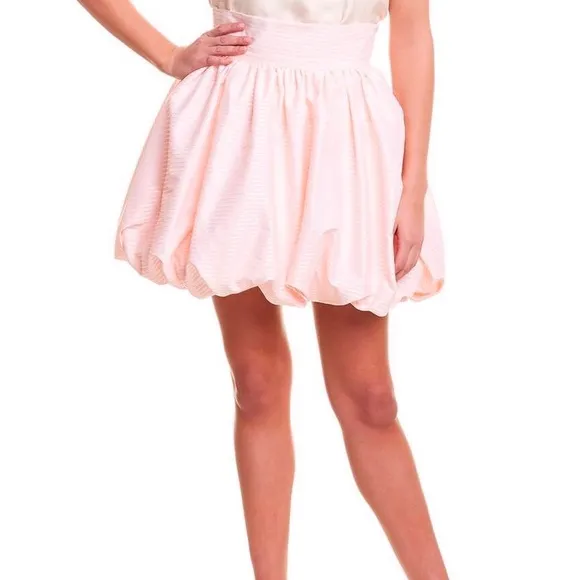 PETERSYN LENNON MINI SKIRT Pink FUCSH Small NWT NEW REG $279