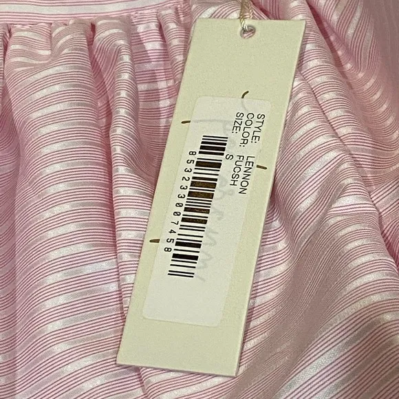 PETERSYN LENNON MINI SKIRT Pink FUCSH Small NWT NEW REG $279