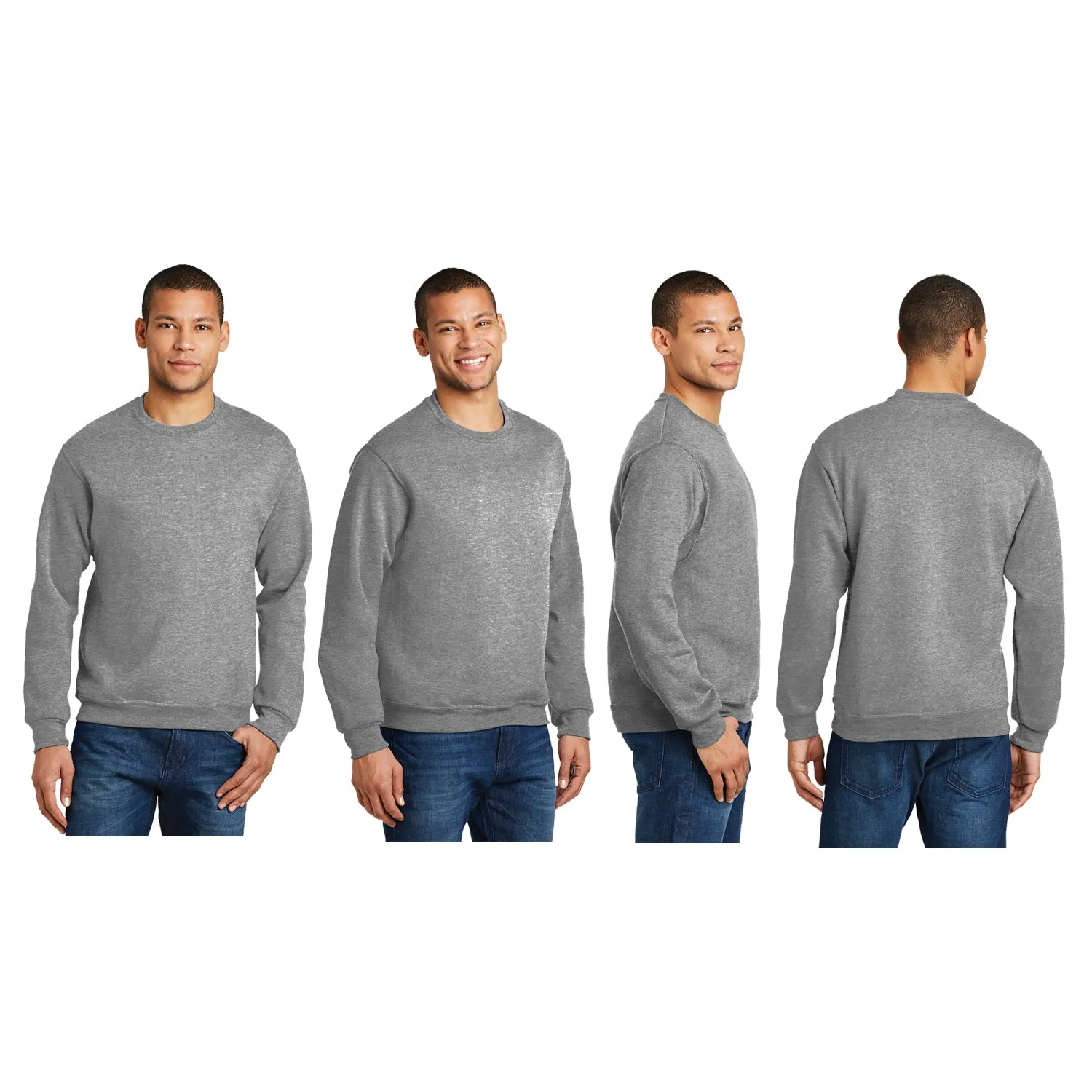 Phi Delta Epsilon Embroidered Crewneck - Letters