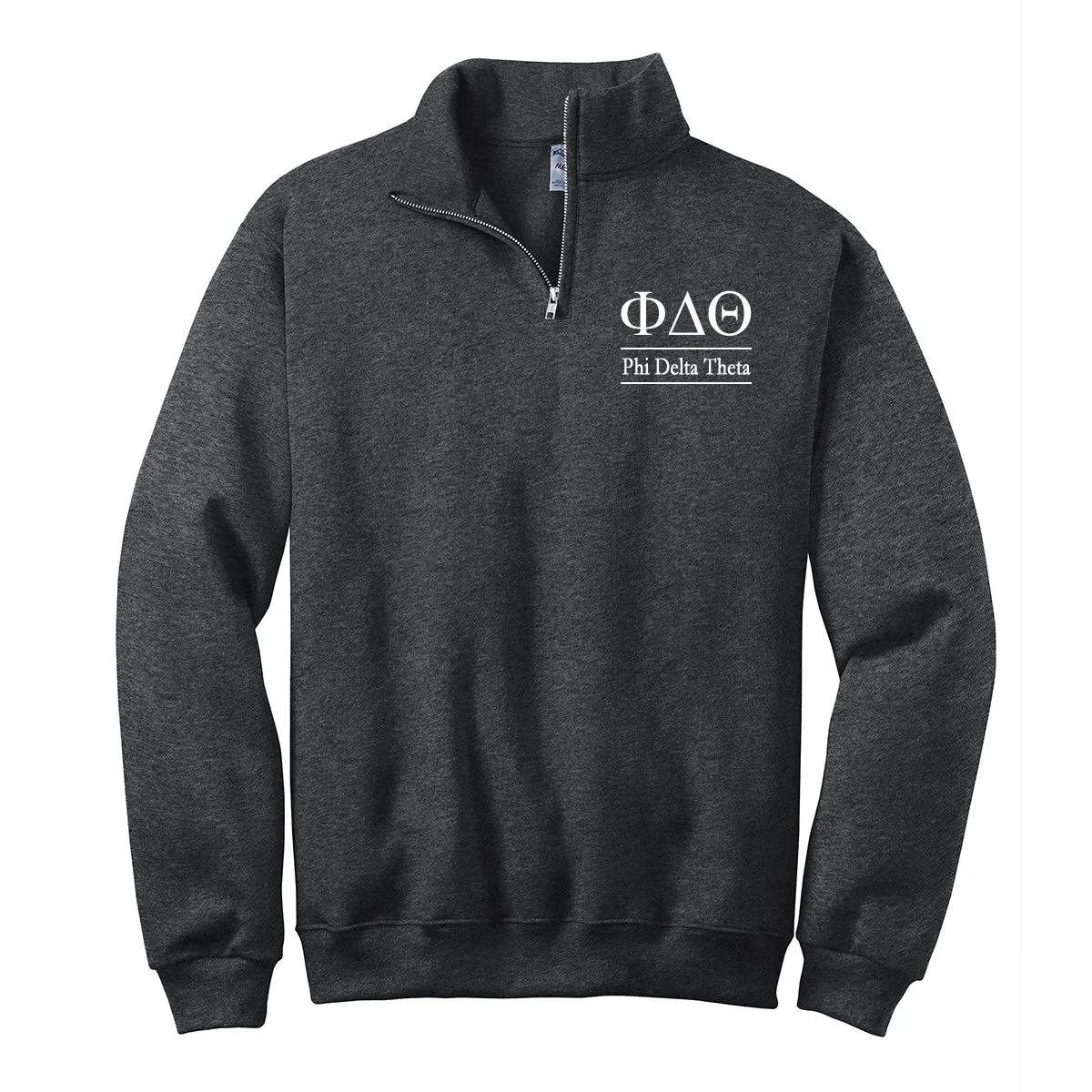 Phi Delta Theta Quarter Zip Pullover Sweatshirt