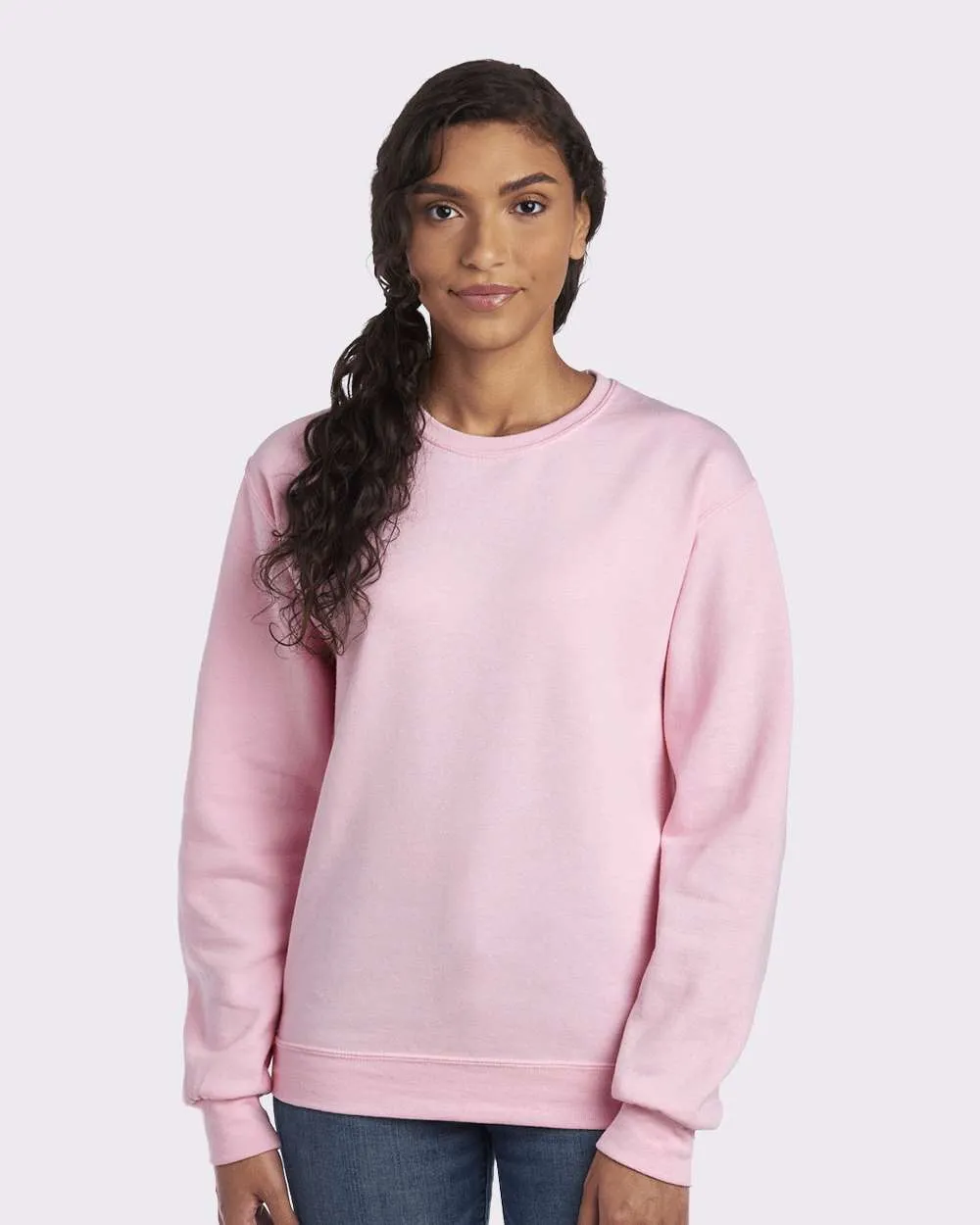 Phi Mu Sorority Crewneck Sweatshirt - Stars